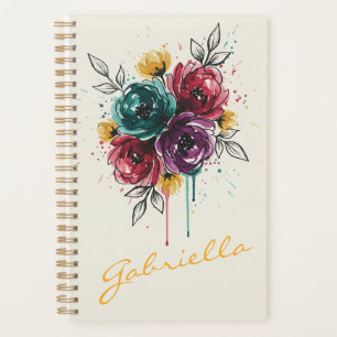 Personnalisé Floral Aquarelle Vibrant de Style