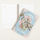 Personnalisé Français Ephemera artwork Oiseaux fle (Devant avec enveloppe)