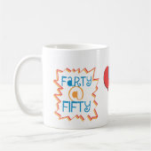 Personnalisé Funny 50th Birthday Gag Gift Mug (Gauche)
