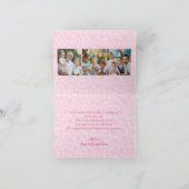 Personnalisé Funny bébé visage carte de remercieme (Intérieur)