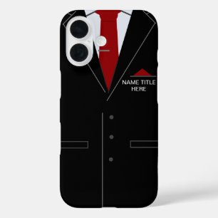 Personnalisé Funny Business coque iphone Votre nom