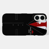 Personnalisé Funny Business coque iphone Votre nom (Verso (horizontal))