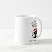Personnalisé Funny Freaking Cat Christmas Mug (Devant droit)