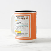 Personnalisé Funny Prescription Café Mug (Devant gauche)