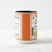 Personnalisé Funny Prescription Café Mug (Centre)