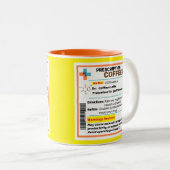 Personnalisé Funny Prescription Café Mug (Devant droit)