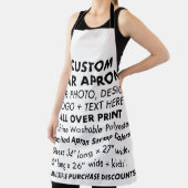 Personnalisé Grand Tout Sur L'Imprimé Tablier (Insitu)