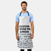 Personnalisé, grand tout sur tablier (Porté)