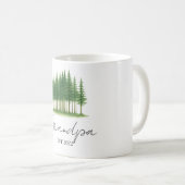 Personnalisé "Grandpa Est. [Année]" Mug (Devant droit)