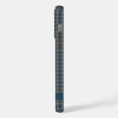 Personnalisé gris clair bleu foncé À damiers Motif (Côté gauche)