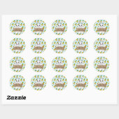 Personnalisé Happy Easter pour vous Stickers (Feuille)