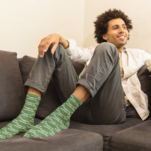 Personnalisé Happy St. Patricks Jour Nom vert