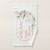 Personnalisé Hébreu Shabbat Shalom Netilat Yadayim (Serviette à main)