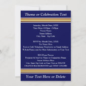 Personnalisé, Invitation à la réunion scolaire, to (Dos)