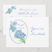 Personnalisé Invitation de la fête d'adieu Oubliez (Devant / Derrière)