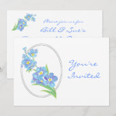 Personnalisé Invitation de la fête d'adieu Oubliez (Devant / Derrière)