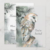 Personnalisé Invitation Fête de réchauffement ména (Devant / Derrière)