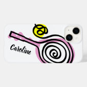 Personnalisé iPhone 14 coque pour joueurs de tenni (Verso (horizontal))