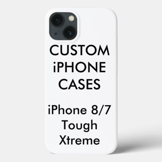 Personnalisé iPhone 8 Coque de protection robuste (Verso)