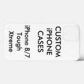 Personnalisé iPhone 8 Coque de protection robuste (Verso (horizontal))