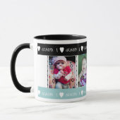 Personnalisé J'aime grand-père Mug (Gauche)