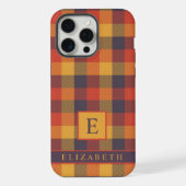 Personnalisé jaune orange violet À damiers Motif (Verso)