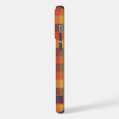 Personnalisé jaune orange violet À damiers Motif (Côté gauche)