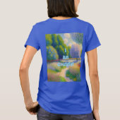 Personnalisé Je Suis Grateful Nature T-Shirt (Dos)