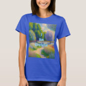 Personnalisé Je Suis Grateful Nature T-Shirt (Devant)
