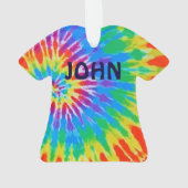 Personnalisé John Tie Dye Spiral Rainbow (dos)