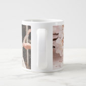 Personnalisé Juste Marié Café Mug (Dos)