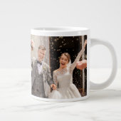 Personnalisé Juste Marié Café Mug (Droite)