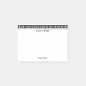 Personnalisé Juste Une Note Touches Piano Post-It (Devant)