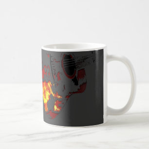 personnalise la tasse de café flamboyante de