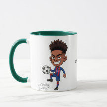 Personnalisé Lamine Yamal Football Fan Café Mug
