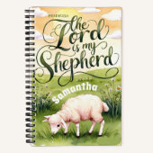 Personnalisé Le Seigneur est Mon Berger Journal (Recto)