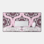 Personnalisé les années 70 Rose Dusky Cherry Bloss (Clavier et souris)