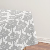 Personnalisé M. et Mme nappes de réception de mari (In Situ)