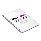 Personnalisé M. & Mr Mustache Journal (Côté Droit)