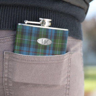 Personnalisé MacKenzie Tartan Mens Le Flacon