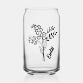 Personnalisé mai Fleur de naissance Lily de la Val (Recto)