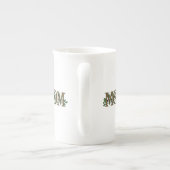 Personnalisé "Maman" Bone China Mug Design (Dos)