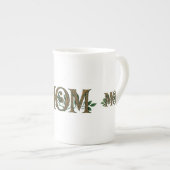Personnalisé "Maman" Bone China Mug Design (Devant droit)