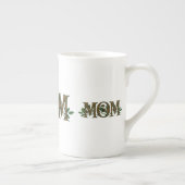 Personnalisé "Maman" Bone China Mug Design (Droite)