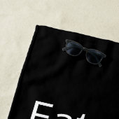 Personnalisé mangez, dormez, jouez la serviette de (En situation)