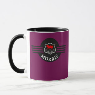 Personnalisé Maroon Morris Mug Mineure