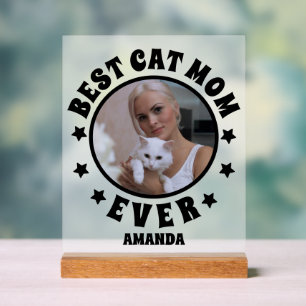 Personnalisé Meilleur Chat Maman Jamais Photo Fros