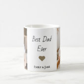Personnalisé Meilleur Papa Jamais Café Mug | Noms (Centre)