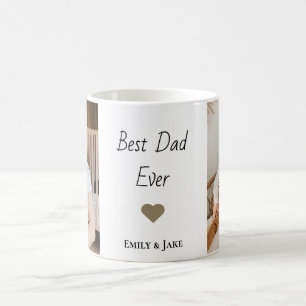 Personnalisé Meilleur Papa Jamais Café Mug Noms