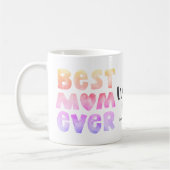 Personnalisé Meilleure maman Ever maman Mug (Gauche)